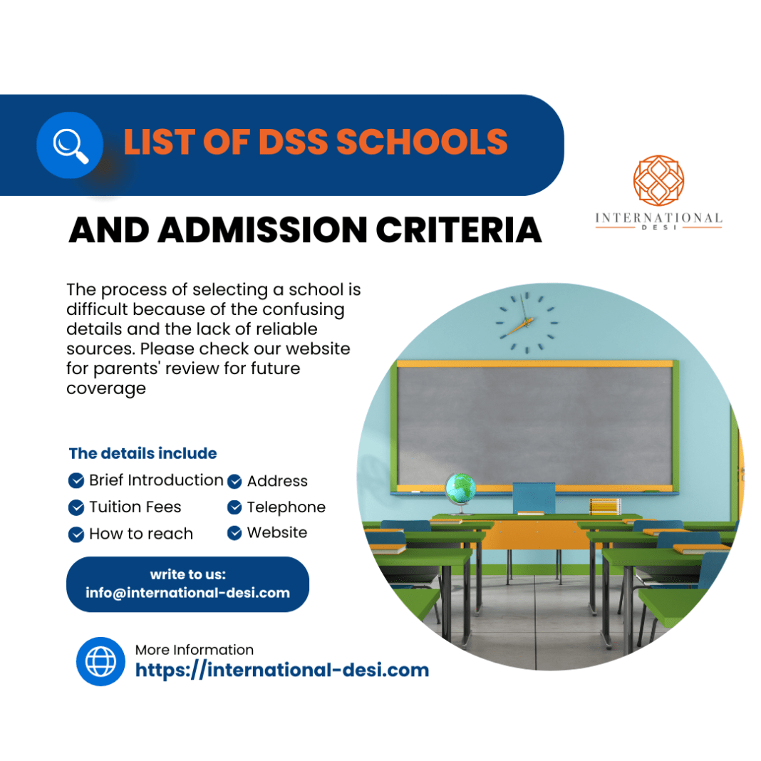 List of Direct Subsidy Scheme (DSS) schools International Desi