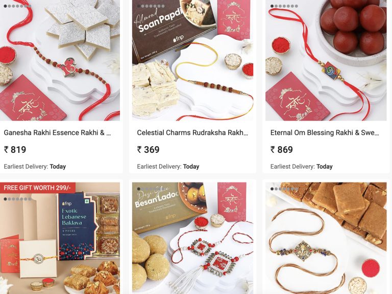 5 Trusted Online Stores to Send Rakhi, Sweets etc. in India