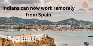 Indians can now work remotely from Spain